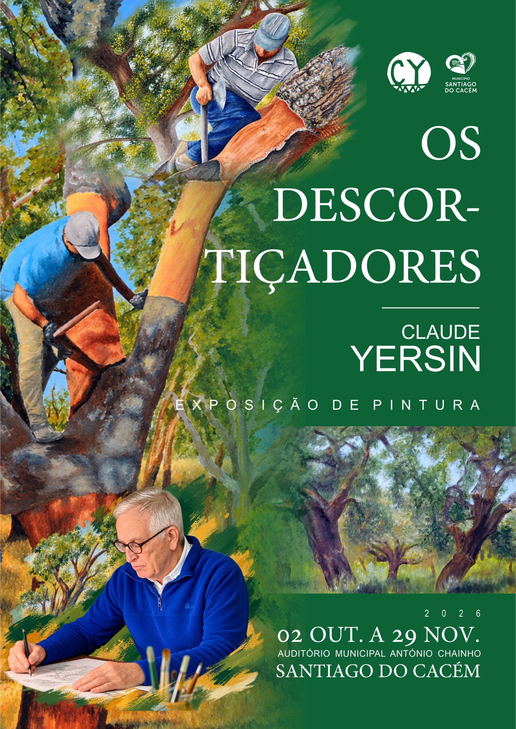 Exposição de pintura de Claude Yersin – Os Descortiçadores — event image